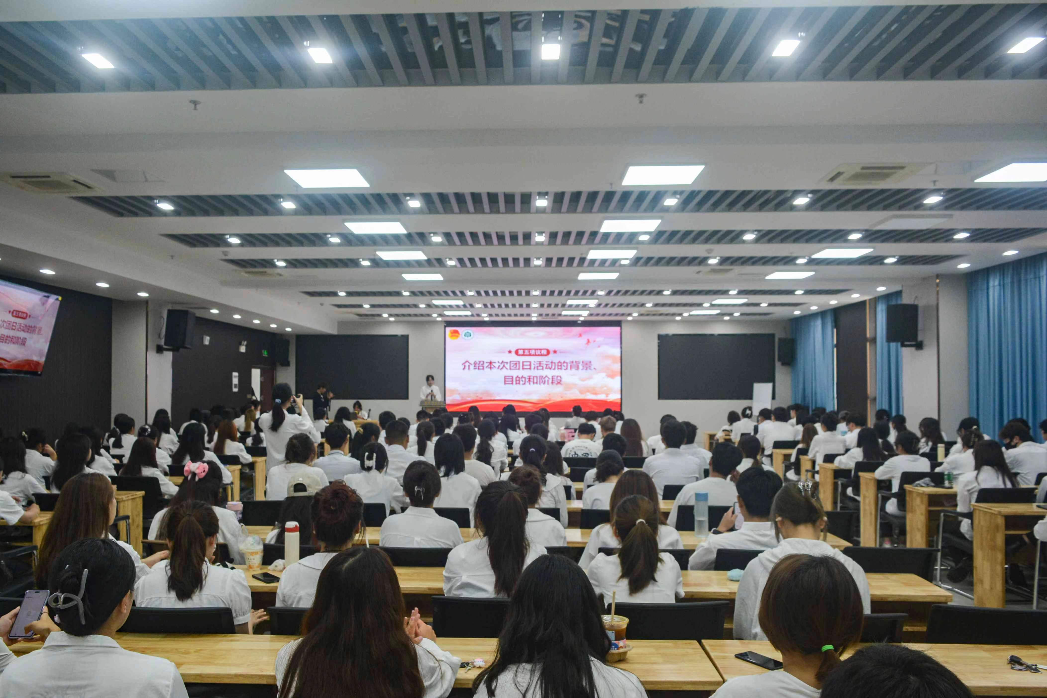 校团委举办“坚定理想信念，凝聚青春力量” 主题团日活动启动仪式