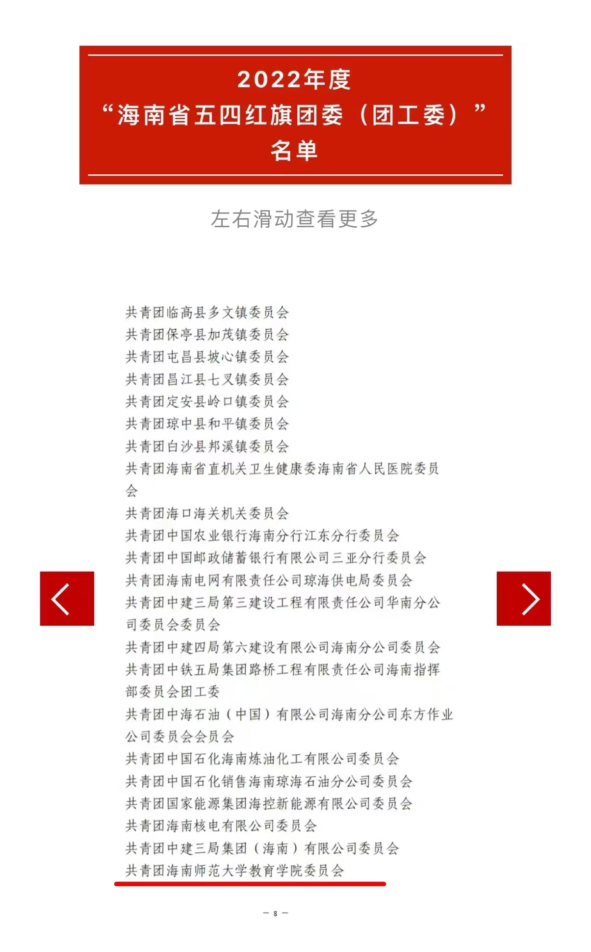 我校多个团组织和个人荣获省“两红两优”荣誉称号