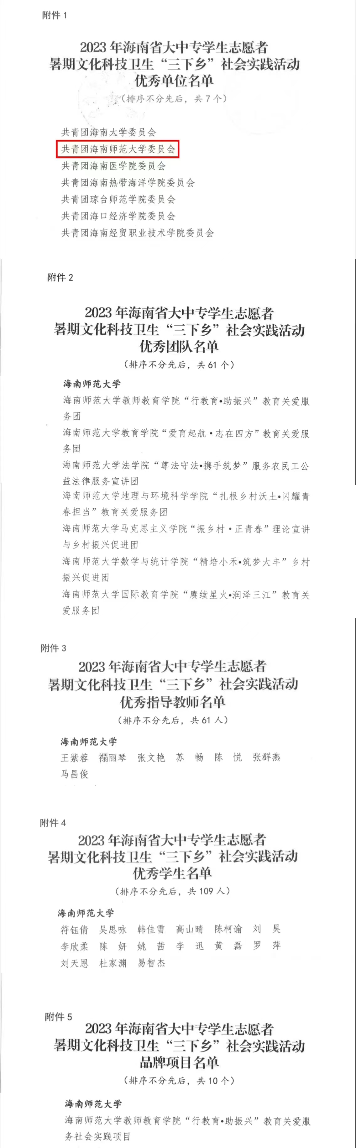 我校2023年暑期“三下乡”社会实践工作荣获多项省级荣誉