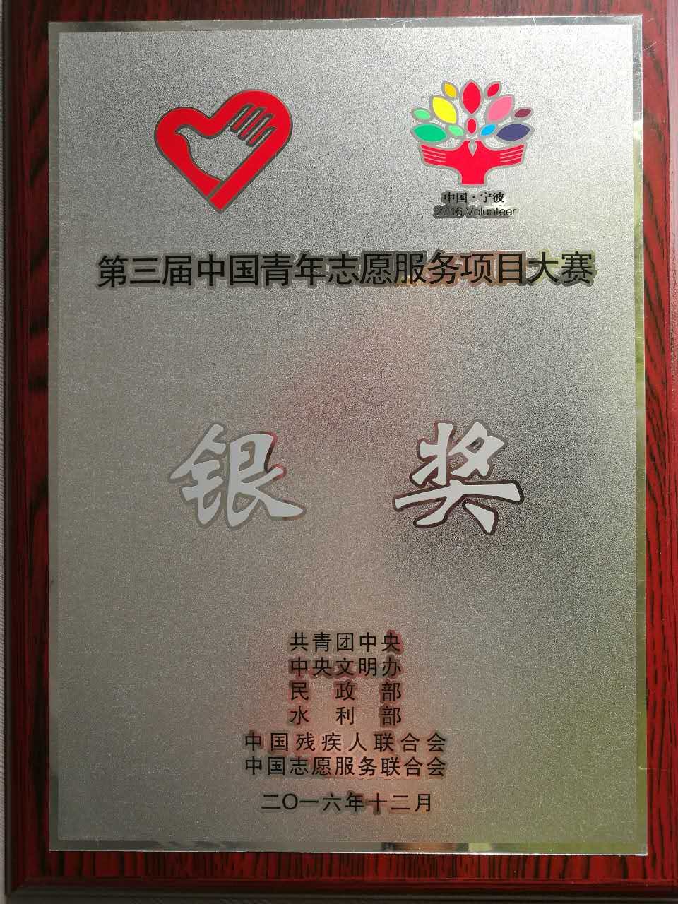 我校志愿服务项目斩获全国银奖